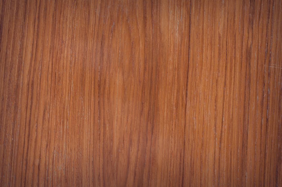 Rich wood grain representing a solid foundation